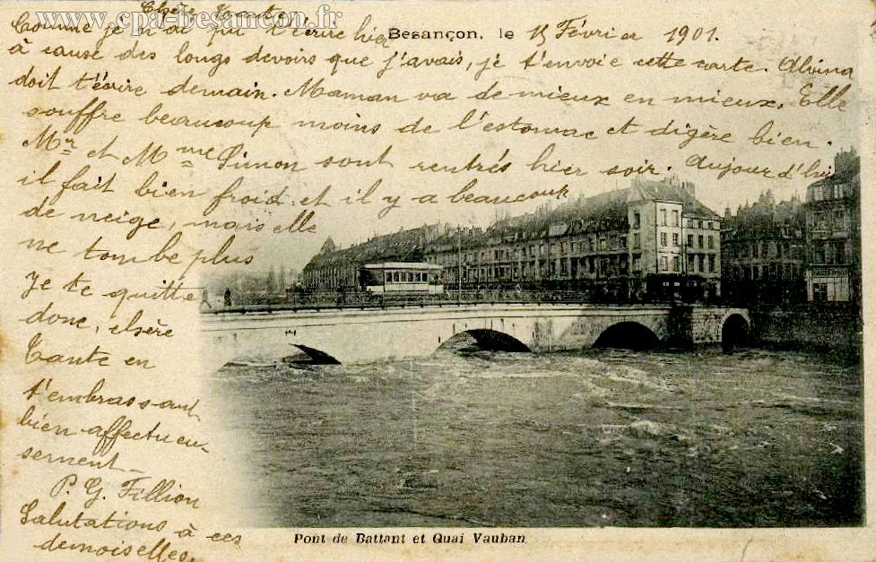 Pont de Battant et Quai Vauban